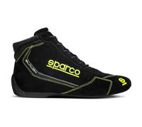sparco Mixte Bottines Slalom 2022 Taille 44 Noir/Jaune Chaussure Bateau, Standard