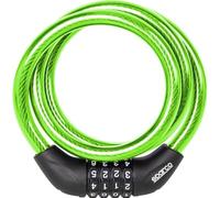 Sparco Cadenas jaune doux pour vélo en acier zingué, laiton, ABS, PVC avec combinaison