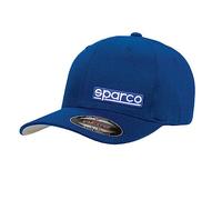 sparco Casquette Flexfit Original Bleu Taille S/M Baseball Standard Unisexe Adulte