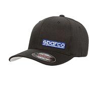 sparco Casquette Flexfit Original Noir Taille S/M Baseball - Standard Unisexe Adulte