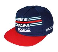 Sparco Casquette MARTINI-R 01283BM – visière plate multicolore Taille unique