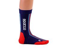 Sparco Chaussettes Iconic Design Martini Racing En Coton Taille 41-46 Bleu