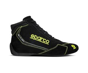sparco Chaussons Slalom 2022 Taille 43 Noir/Jaune, Bottes Unisexe Adulte, Standard, EU, standard, 43 EU