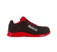 Sparco Chaussures de sécurité légères Practice S1P Jacques Noir/Rouge Taille 36