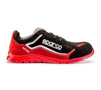 Sparco - Chaussures Nitro S3 Rouge/Noir Taille 43 EU