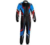 Sparco Combinaison K45 Prime K pour Enfant Taille 130 Noir/Bleu/Rouge