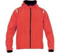 Sparco Coupe-vent veste, rouge, XL unisexe adulte