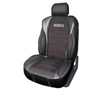 SPARCO coussin de siège housse de siège protège-siège universel en noir gris
