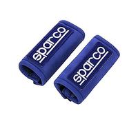 Sparco Coussinets de Volant / de Frein à Main Mini - Bleu - 2 pièces