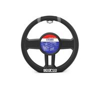 Sparco couvre-volant - pour volant de type méplat - méplat et liseré gris