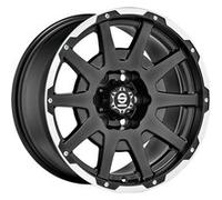 SPARCO DAKAR matt black lip polished + revits 8.5Jx17 6x139.7 ET25