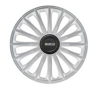 Sparco Enjoliveurs Treviso 13 pouces Argent – Set de 4 pièces
