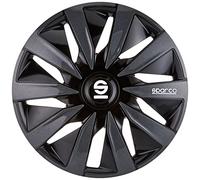 Sparco Enjoliveurs Lazio 13 pouces Noir/Gris – Set de 4 pièces