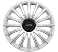 Sparco enjoliveurs Torino 13 pouces ABS argent lot de 4 Argent G