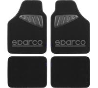 SPARCO Ensemble Complet SPC19 Universel Tapis Moquette Auto Noir/Gris
