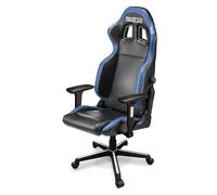 Sparco Siège de Bureau Icon Noir/Bleu