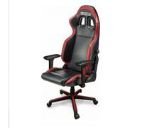 Sparco Gaming Fauteuil ICON Rouge/Noir Bureau Ordinateur Siège Look Racing