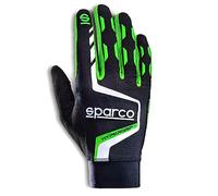 Sparco 00209510NRVF Hypergrip + T 10 Gants Noir/Vert, Noir/Vert, 42/50 EU, noir/vert, 42/50 EU