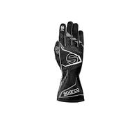 Sparco - Gants K-Attack 2025 - Coutures extérieures - Dos sublimé - Paume Ultragrip - Taille 9 - Noir/Gris