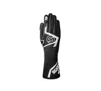 Sparco - Gants Sparco K-Tide+ - Conforme à la Norme FIA 8877-2022 - Design Ergonomique pré-incurvé - Main avec Technologie Volcan HTX - Coutures extérieures pour Plus de Confort - Taille 12 - Noir