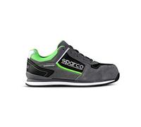 Sparco - Gymkhana - ESD S1PS SR FO HRO - Chaussures de sécurité légères - Metal Free - Semelle antidérapante résistante à la Chaleur de Contact (HRO) - Chaussures de sécurité Style Sneakers, Gris et