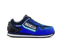 sparco - Gymkhana Lando - Chaussures de sécurité S1P-SRC - Baskets - Chaussures de sécurité légères - sans métal avec Embout Composite et Semelle antidérapante - EU 47