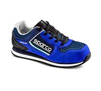 SPARCO - Gymkhana Lando - Chaussures de sécurité S1P-SRC - Style Baskets - Chaussures de sécurité légères - sans métal, avec Embout Composite et Semelle antidérapante - EU 37