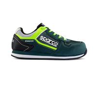 SPARCO - Gymkhana SEB - ESD S1PS SR FO HRO - Chaussures de sécurité légères - sans métal - Semelle antidérapante résistante à la Chaleur (HRO) - Chaussures de sécurité - Style Baskets - EU 44