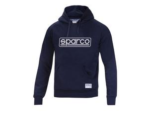 Sparco Hoodie Frame Sweat À Capuche Pour Homme Bleu Marine Taille XL En Coton