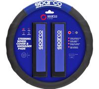 SPARCO Housse De Volant Et Passages Ceinture SPC1111K Auto Universelle Bleu