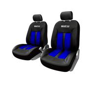 SPARCO housses de siège avant voiture housses de protection 2 pièces en blue