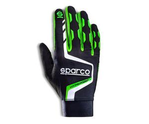 Sparco Hypergrip Gaming gant T.10 en cuir lisse tactile ergonomique noir/vert