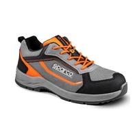 Sparco Indy Pato ESD S1PS Chaussure Prévention N.41 Gris/Orange Fluo