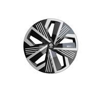 Sparco Jeu de 4 enjoliveurs 15 Pouces. Modèle Nagoya Noir/Argent. Design Sportif pour Les Jantes de Votre Voiture. Construction Solide et Durable.