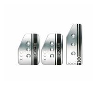 Sparco Kit Pedales Settanta - Titane/Noir - Boîte manuelle