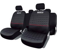 Sparco Kit Universel SPC1042 Housses de siège Auto complètes Noir Rouge
