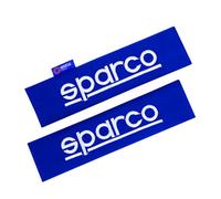 Sparco Lot de 2 protège-ceintures de sécurité Bleu