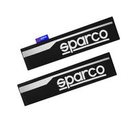 Sparco Lot de 2 protège-ceintures de sécurité Gris
