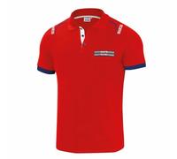 sparco Martini Racing Polo, Rojo, XXL Taille Normale Mixte