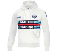 sparco Martini Racing Polo unisexe pour adulte, blanc, XL