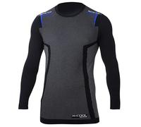 Sparco Mixte 002202nreb0xxs Sparco T shirt manches longues K Carbon Bleu T XXS, Multicolore, 42/50 EU