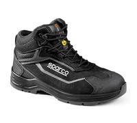 Sparco Mixte Indy Chaussure de Protection Incendie et de sécurité, Noir Haut, 44 EU