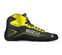 Sparco Mixte S00126947nrgf Bottes de kart, Noir Jaune, 47 EU