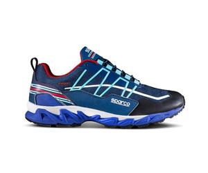 sparco Mixte Torque Chaussures-décontractées, Bleu, 43 EU
