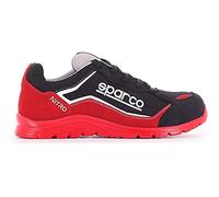 Chaussure Basse S3 Sparco Nitro S24 - Rouge Et Noir - Taille 39 - Nitro 07522 Rsnr - 39