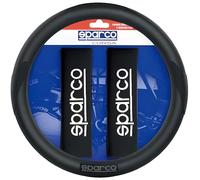 SPARCO Pack couvre volant + 2 fourreaux - Noir
