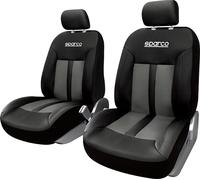 SPARCO Paire Housses De Siège Universelles Avant En Polyester Noir/Gris