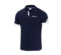 sparco Polo Veste Bleue, Standard Unisexe Adulte