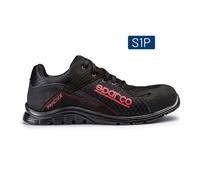 Sparco Practice Nigel - Chaussures de sécurité légères et respirantes rouge (adulte) 43