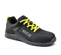 Sparco - Pratique - Chaussures de sécurité pour Homme et Femme - Chaussures de Travail antidérapantes et résistantes - Chaussures de sécurité adaptées à Toutes Les Conditions de Travail, Gris foncé